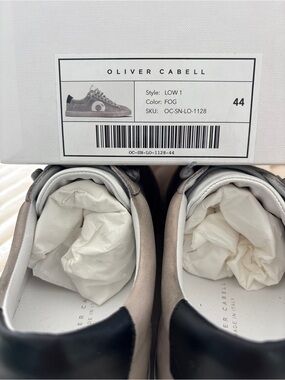 Oliver Cabell LOW 1 Sneakers in Fog (Gray)